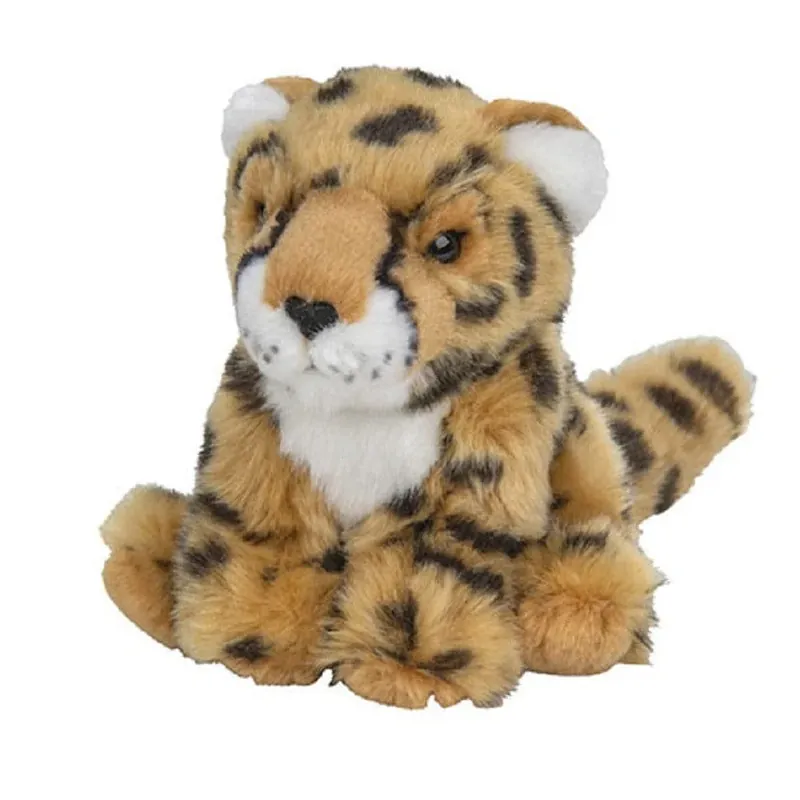 Superprijs Nature Planet cheetah knuffel - pluche - 15 cm - wilde dieren