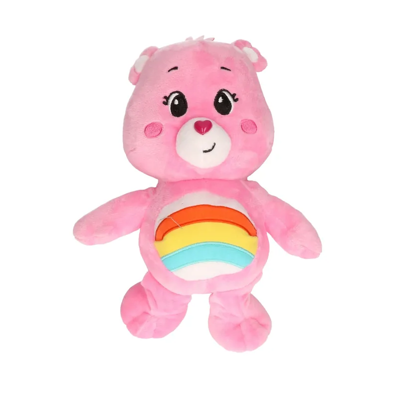 Laatste Kans Troetelbeertjes knuffel - roze pluche - 21 cm - cartoon