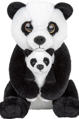 Beperkt Aanbod Nature Planet pandabeer knuffel - pluche - 22 cm