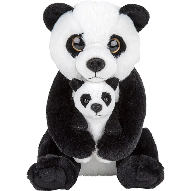 Beperkt Aanbod Nature Planet pandabeer knuffel - pluche - 22 cm