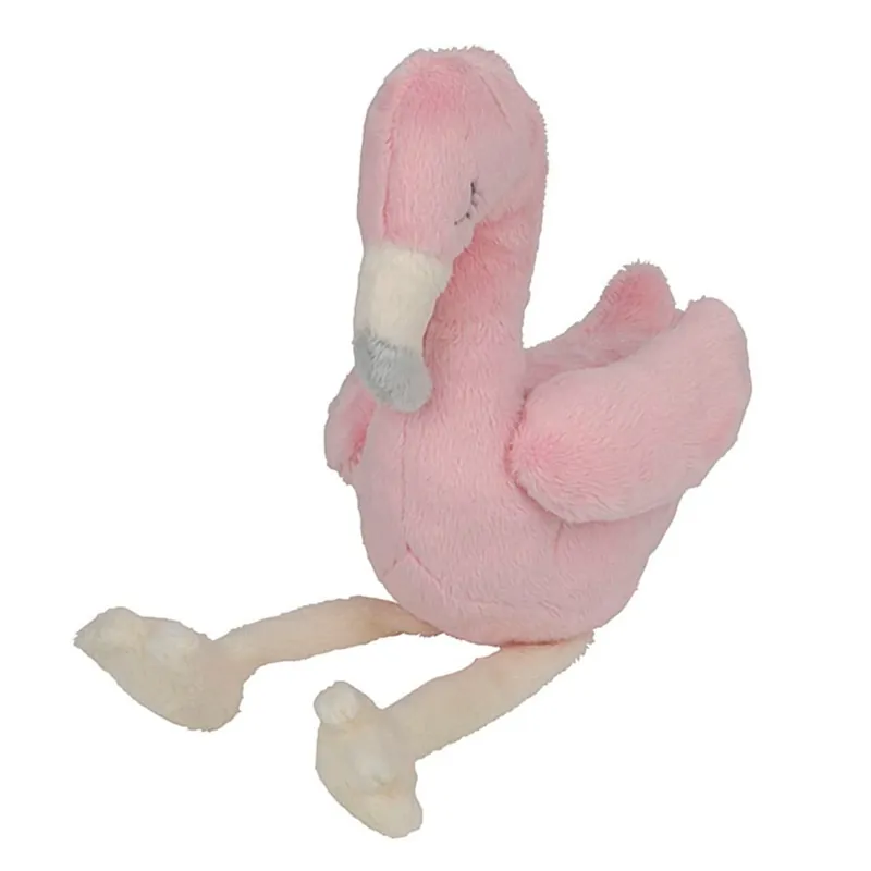 Lage Prijs Nature Planet flamingo knuffel - pluche - 20 cm - tropische vogel