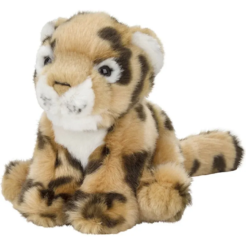 Betrouwbaar Nature Planet luipaard knuffel - pluche - 15 cm - wilde dieren