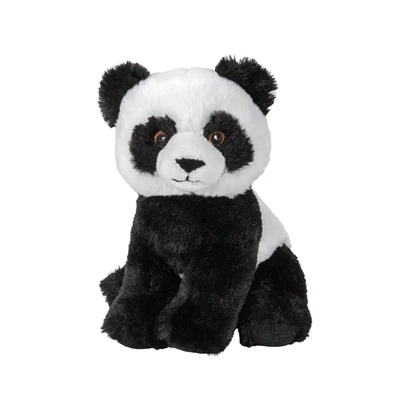 Nature Planet pandabeer knuffel - pluche - 19 cm - speelgoed Speciale Aanbieding