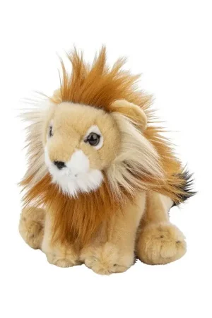 Betaalbaar Pluche leeuw knuffel - 18 cm - zachte dierenknuffel