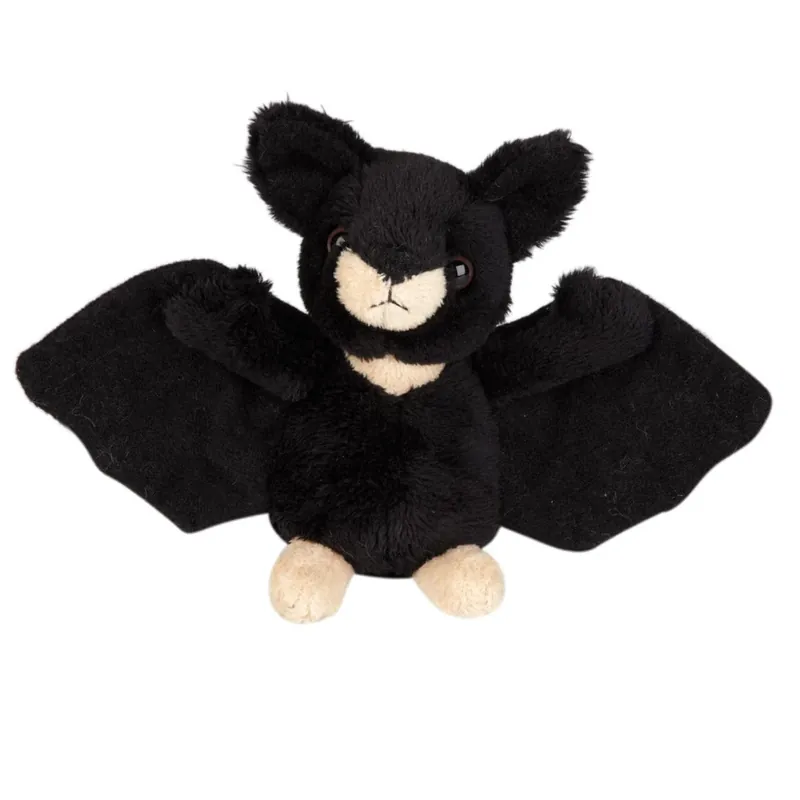 Beste Prijs Vleermuis knuffel - pluche - 15 cm - bruin - dierenknuffel