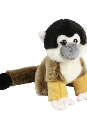 Squirrel aapje knuffel - pluche - 18 cm - jungle dier Seizoensaanbieding