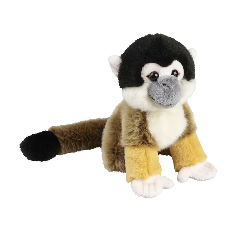 Squirrel aapje knuffel - pluche - 18 cm - jungle dier Seizoensaanbieding