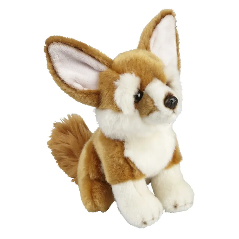 Uitverkoop Woestijnvos/Fennec knuffel - pluche - 18 cm - dierenknuffel
