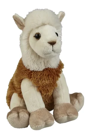 Betaalbaar Lama knuffel - pluche - 19 cm - dierenknuffel - speelgoed