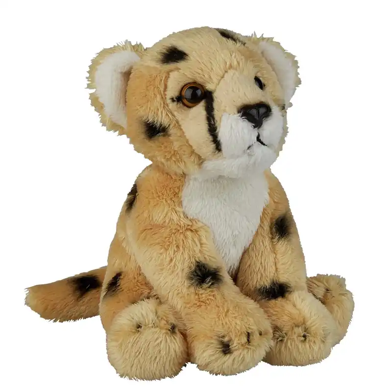 Cheetah knuffel - pluche - 15 cm - jachtluipaard - dierencadeau Lage Kosten