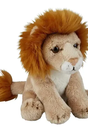 Seizoensaanbieding Ravensden leeuw knuffel - pluche - 15 cm - dierenknuffel