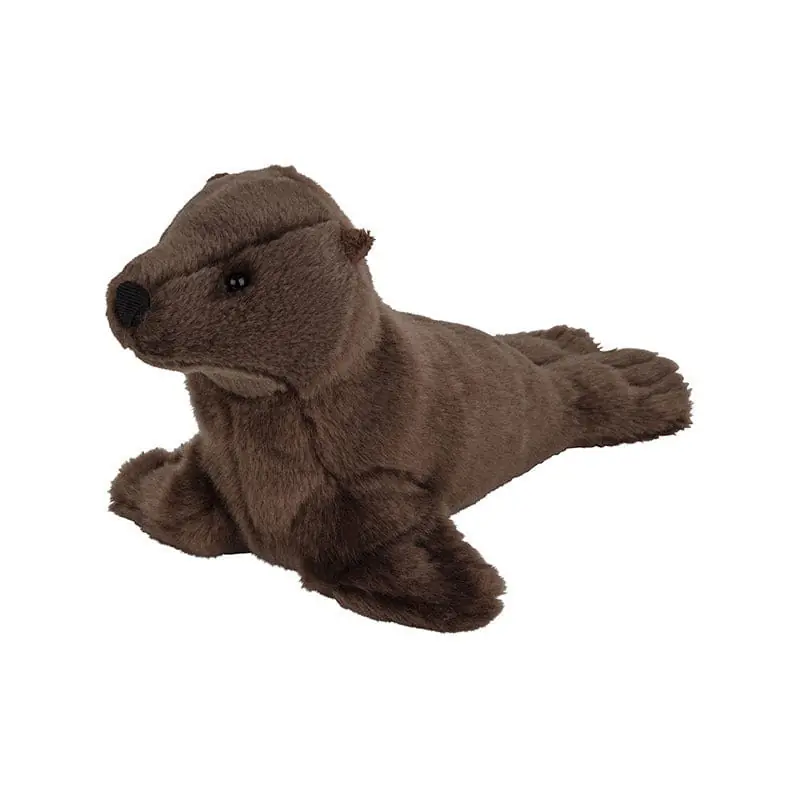 Koop Online Nature Planet zeeleeuw knuffel - bruin - pluche - 30 cm