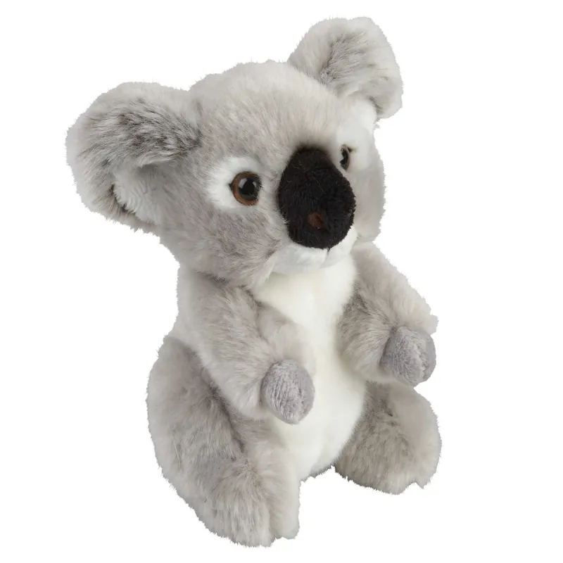 Koala knuffel - pluche - grijs - 18 cm - speelgoed knuffel Must-Have