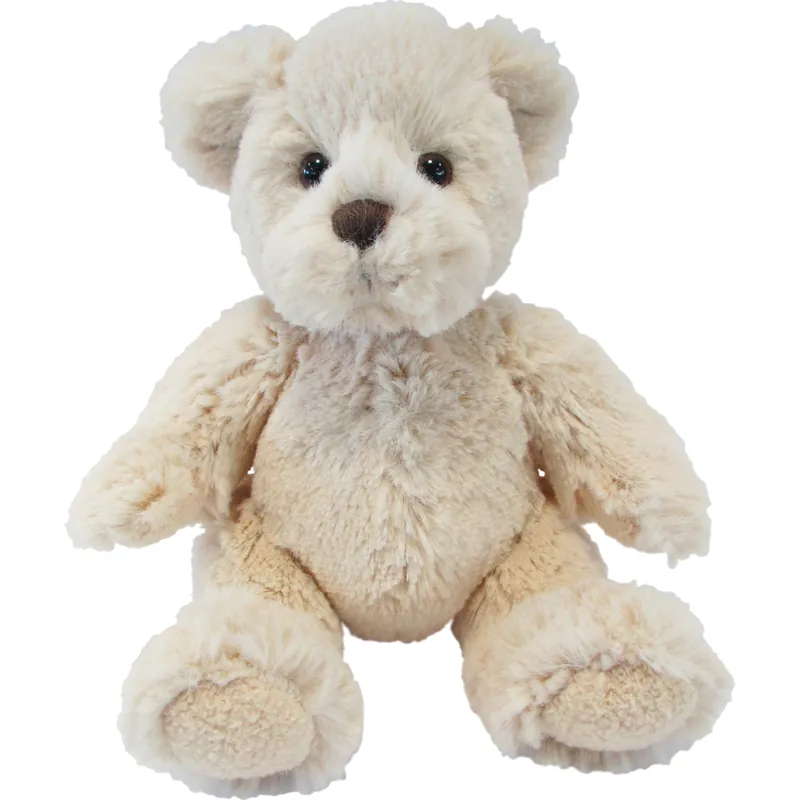 Suki Gifts teddy beer knuffel - pluche - beige - 19 cm - berenknuffel Laatste Kans