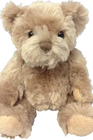 Beperkte Voorraad Suki Gifts knuffelbeer - lichtbruin - pluche - 15 cm