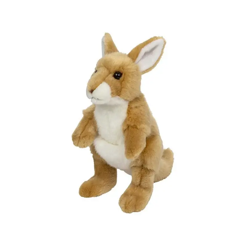 Pluche kangoeroe knuffel - zacht speelgoed - 27 cm Voordeelprijs