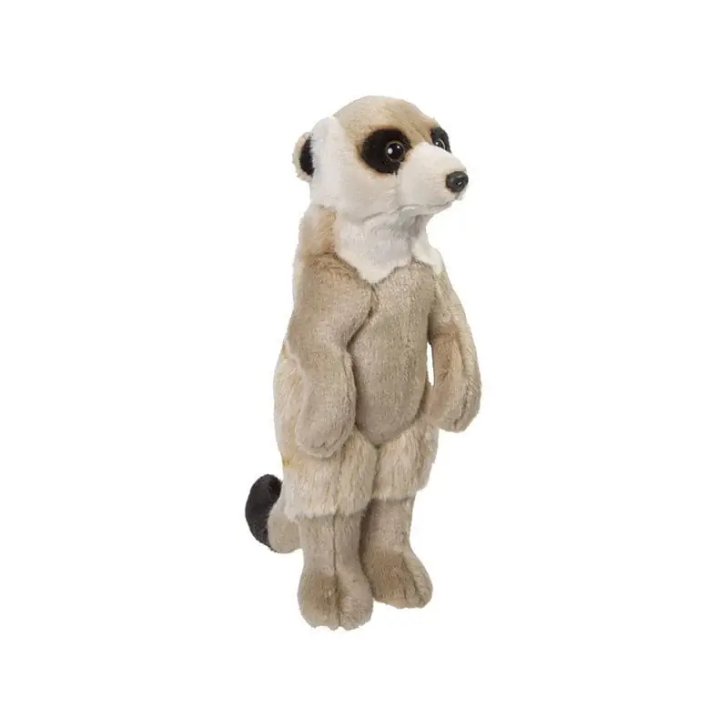 Nature Planet stokstaartje knuffel - pluche - 30 cm Superprijs