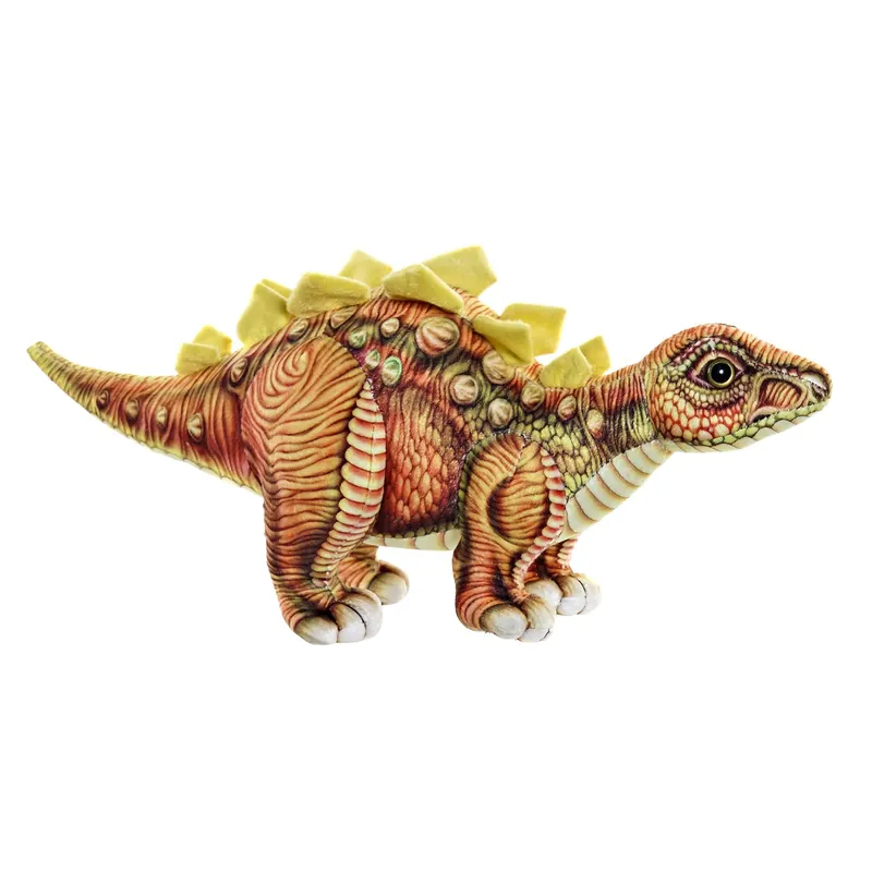 Actieprijs Stegosaurus knuffel - pluche - 38 cm - dinosaurus