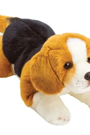 Beagle knuffel - pluche - 34 cm - hondenknuffel - cadeau Weekendaanbieding