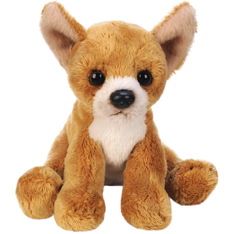 Rechtstreeks Van De Fabrikant Chihuahua knuffel - pluche - 13 cm - hondenknuffel - speelgoed