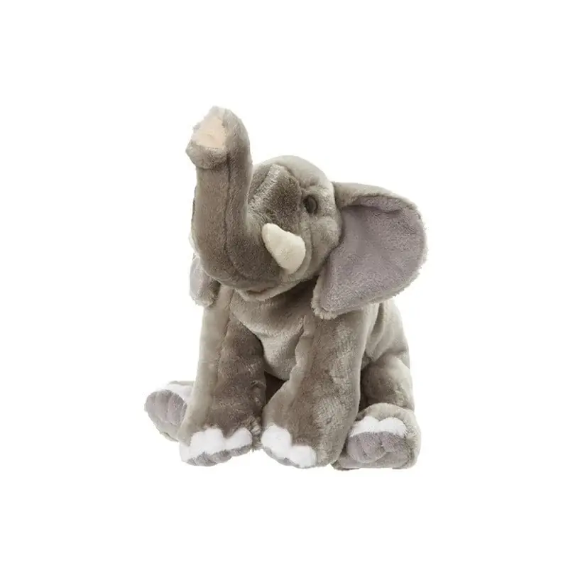 Nature Planet olifant knuffel - pluche - 22 cm - dierenknuffel Beperkt Aanbod