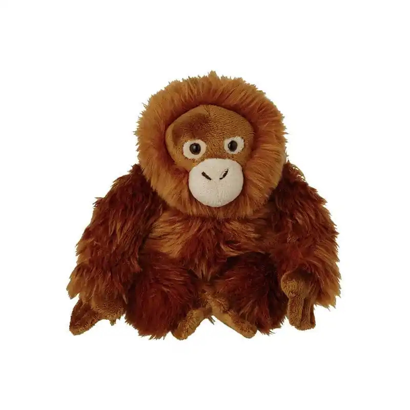 Orang-oetan knuffel - pluche - 18 cm - aap - kinderkamer Weekendaanbieding