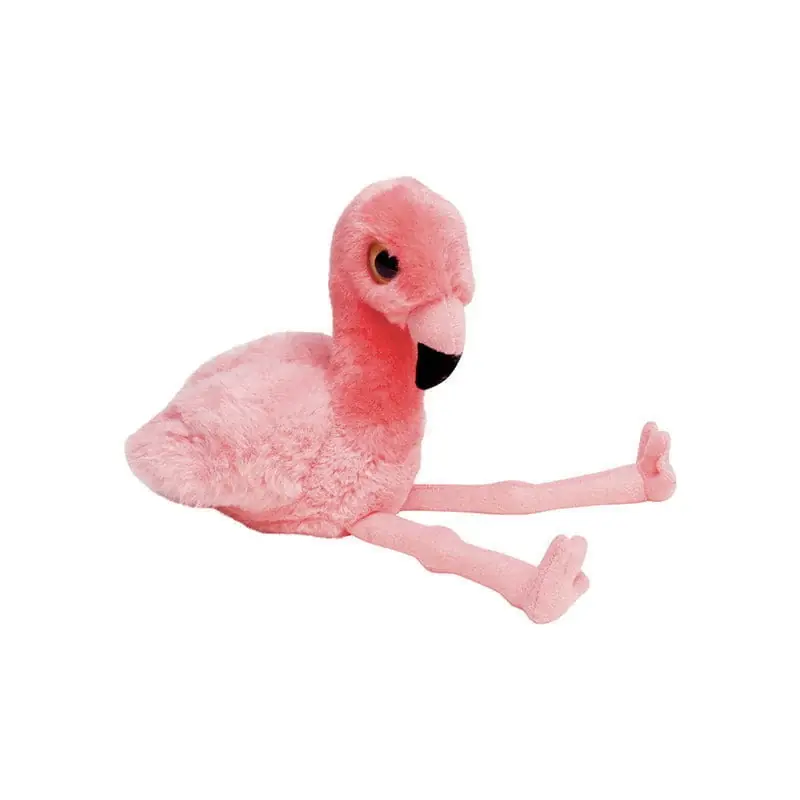 Nature Planet flamingo knuffel - pluche - 23 cm - tropische vogel Dagaanbieding