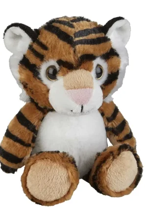 Tijger knuffel - pluche - 18 cm - wilde dieren Koop Vandaag
