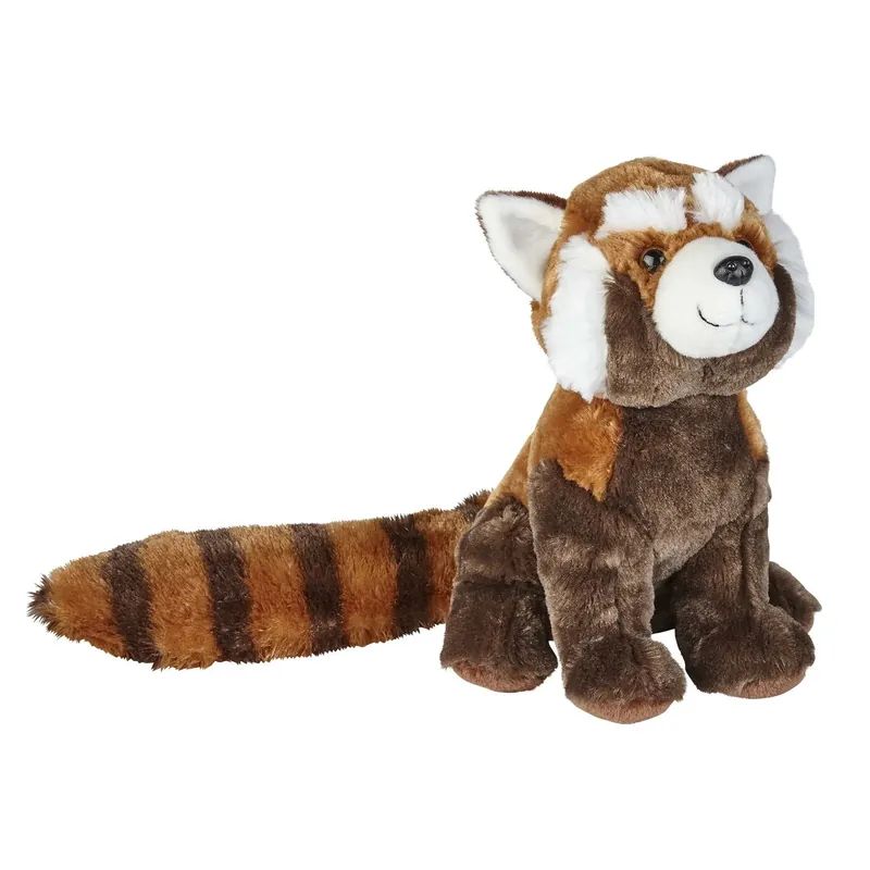 Rode panda knuffel - pluche - 30 cm - wilde dieren speelgoed Laatste Kans