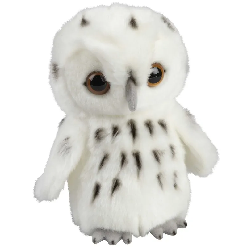 Koop Online Ravensden sneeuwuil knuffel - pluche - 18 cm - uil