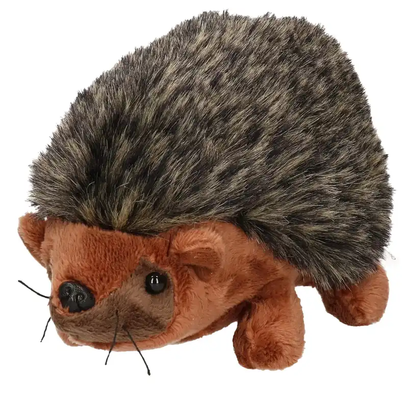 Egel knuffel - pluche - 17 cm - dierenknuffel - cadeau Alleen Vandaag