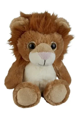 Beperkte Voorraad Pluche leeuw knuffel - 18 cm - wilde dieren - cadeau