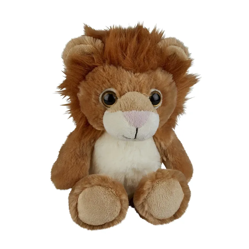 Beperkte Voorraad Pluche leeuw knuffel - 18 cm - wilde dieren - cadeau