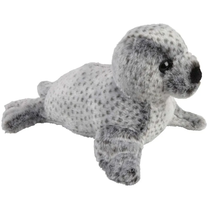 Speciale Aanbieding Seehonden pup knuffel - grijs - pluche - 35 cm