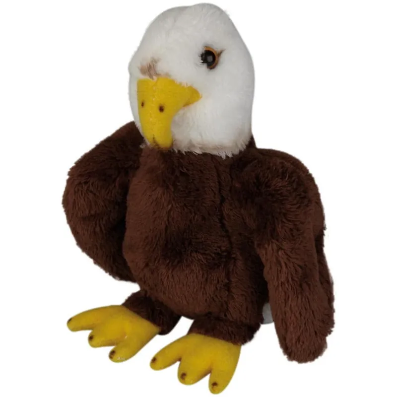 Amerikaanse zeearend knuffel - pluche - 15 cm - roofvogel - speelgoed Voordeelprijs