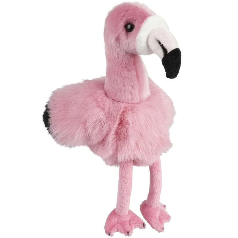Ravensden flamingo knuffel - pluche - 18 cm - kinderkamer Must-Have