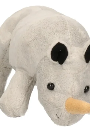 Actieprijs Neushoorn knuffel - pluche - 23 cm - dierenknuffel