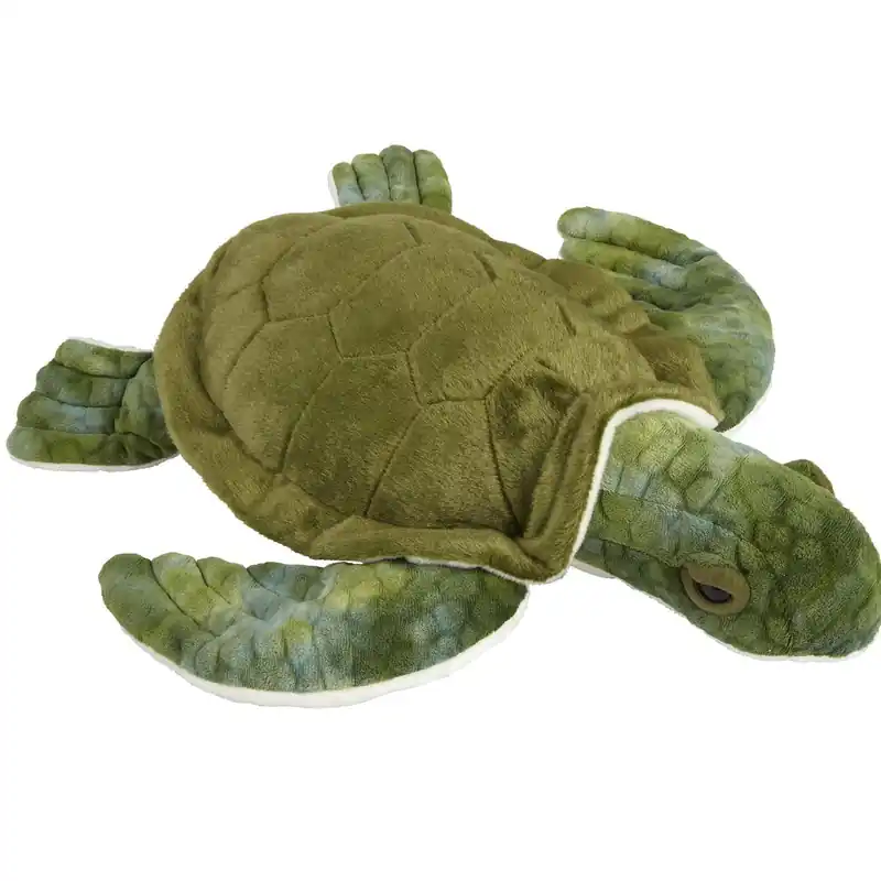 Ravensden zeeschildpad knuffel - pluche - 40 cm - zeedieren Betrouwbaar