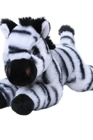 Wild Republic zebra knuffel - pluche - 25 cm - Eco-kins Goedkoop