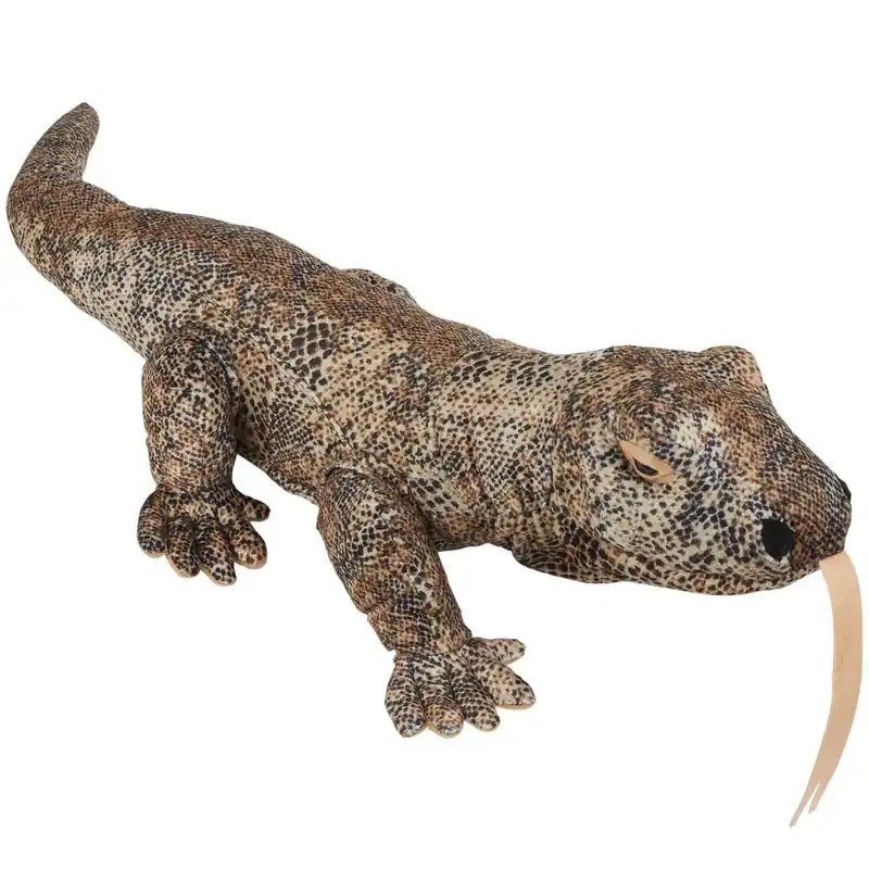 Direct Verzonden Komodovaraan knuffel - pluche - 60 cm - hagedis - dierenspeelgoed