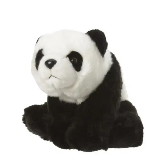 Speciale Aanbieding Pluche panda knuffel - 22 cm - zwart wit - dierenknuffel