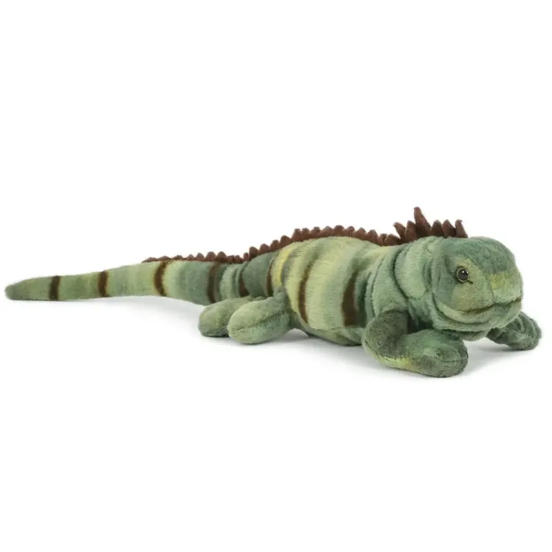 Semo leguaan knuffel - pluche - groen - 36 cm - hagedis Dagaanbieding