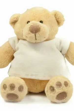 Speciale Aanbieding Pluche beer met t-shirt - pluche - 38 cm - knuffelbeer - cadeau
