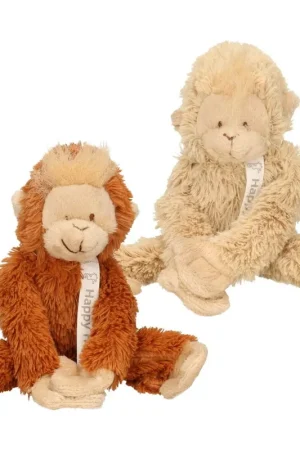Exclusieve Aanbieding Happy Horse aapje knuffel 23 cm | Pluche apenknuffel