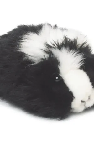 WNF cavia knuffel zwart - pluche - 19 cm - dierenknuffel Must-Have