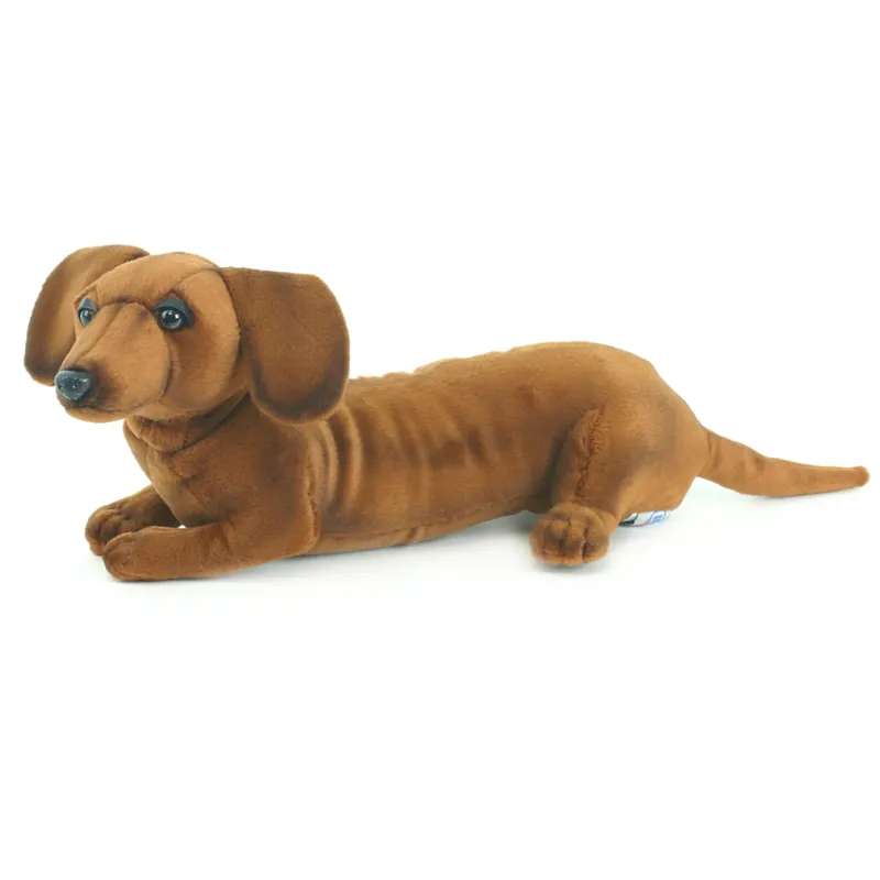 Fabrieksprijs Hansa teckel knuffel - pluche - 40 cm - hondenknuffel