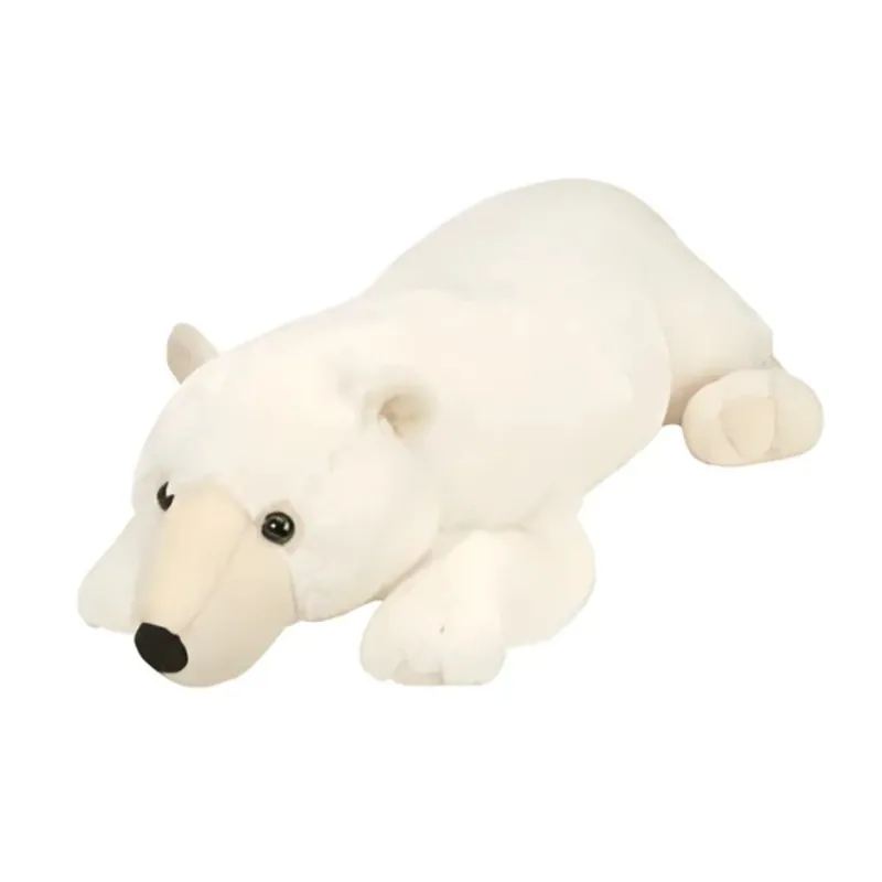 Dagaanbieding Wild Republic ijsbeer knuffel - pluche - 76 cm - wit