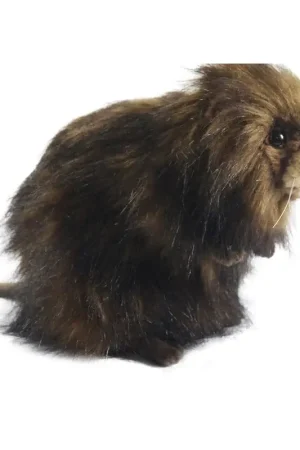 Hansa muskusrat knuffel - pluche - 22 cm - realistisch Laatste Versie