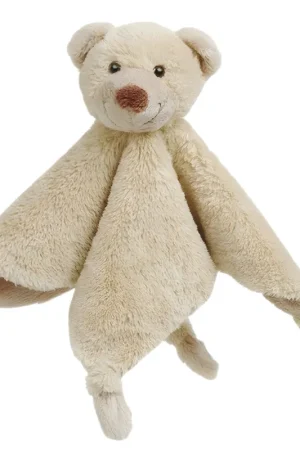 Happy Horse Boogy knuffeldoekje beer - beige - pluche - 20 cm Aanbieding
