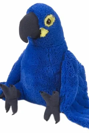 Bestseller Wild Republic papegaai knuffel - pluche - blauw - 30 cm